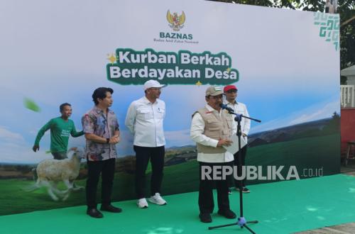 Baznas Distributes Sacrificial Cattle to 10 National Media Outlets