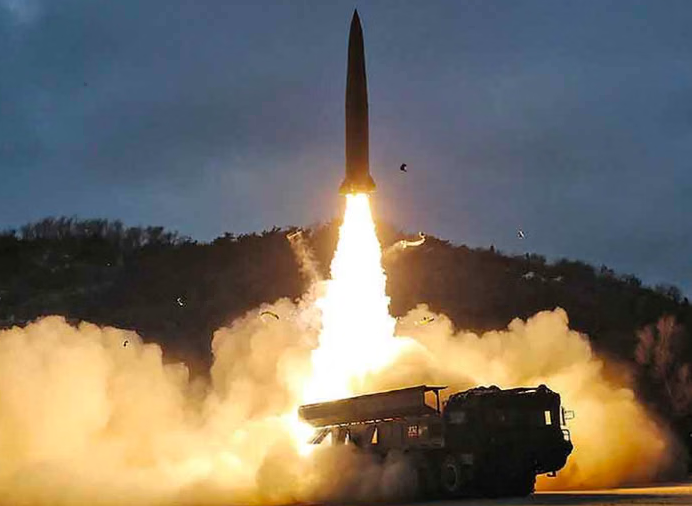 North Korea Launches Missiles into Yellow Sea Amid Military Preparations