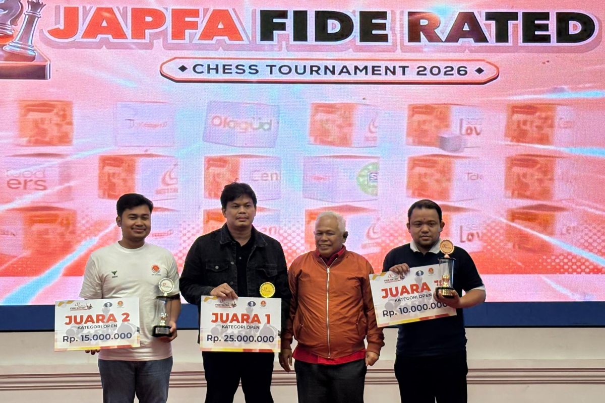 Susanto Megaranto Wins Japfa FIDE Rated Chess Tournament 2026