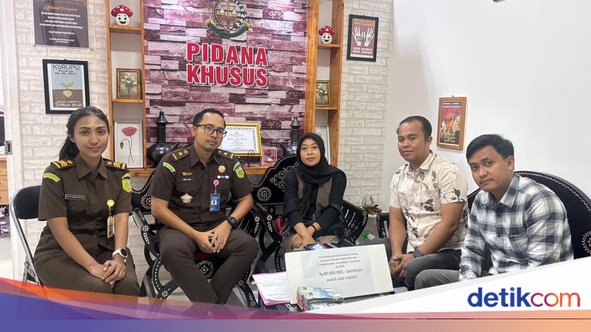Defendant in Lombok Barat Sarung and Mukena Procurement Corruption Case Returns Rp 90 million