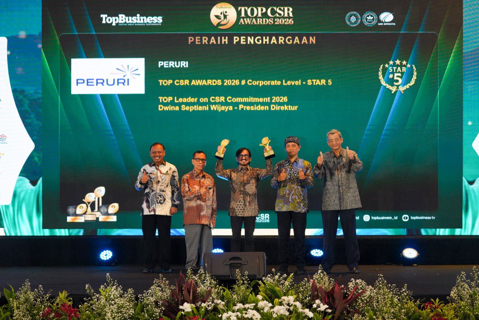 Peruri Strengthens TJSL Commitment through ESG Integration