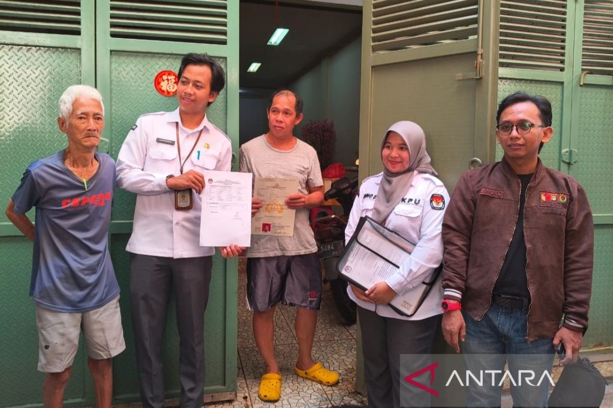 KPU West Jakarta conducts Coktas to update voter data