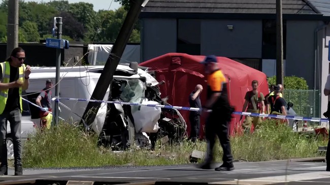 School Bus Collides with Train in Belgium, Four Killed