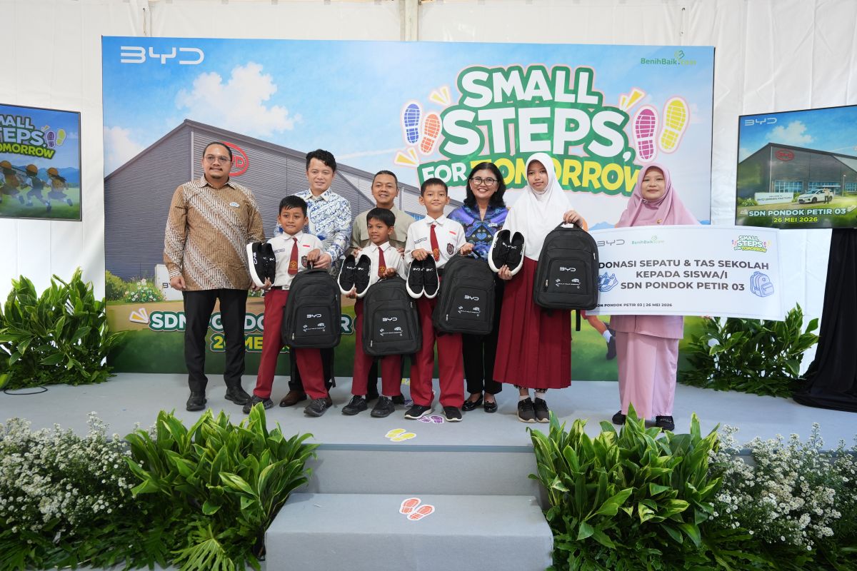 BYD launches 'Small Steps for Tomorrow' initiative focused on education