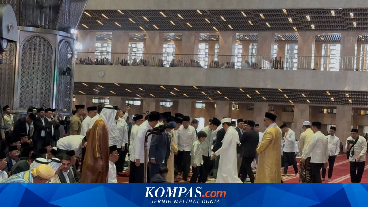 Idul Adha Prayer Locations for Gibran, Ministers and Jusuf Kalla in Jakarta