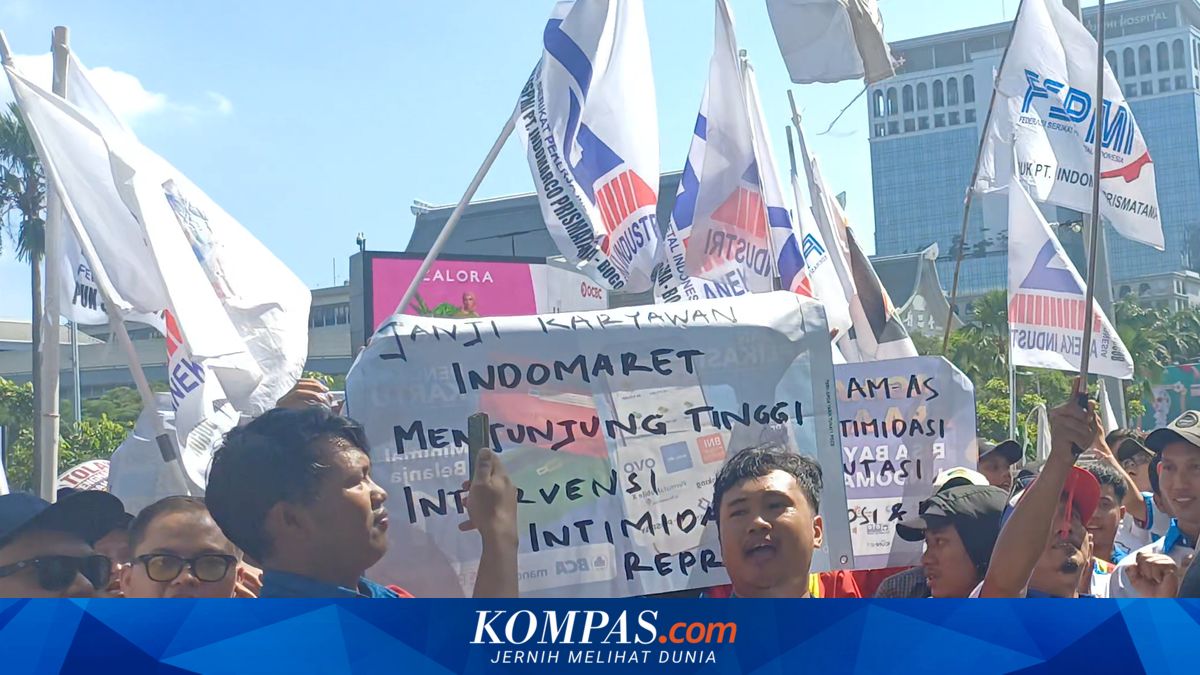 Overtime Pay Discontinued as Indomaret Workers Protest at PIK Tower