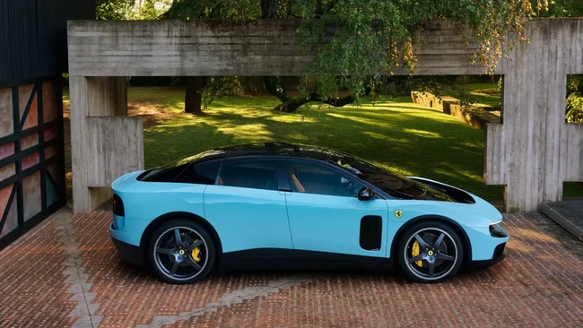 Ferrari Shares Plunge After Electric Vehicle Launch