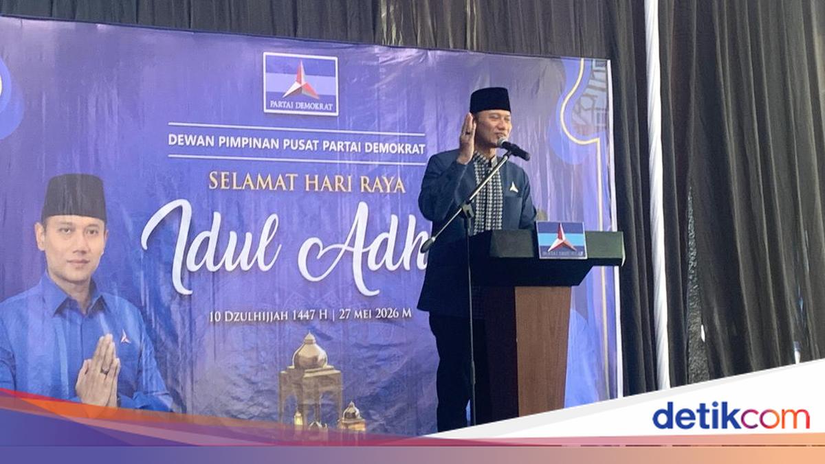 AHY Recalls Second Son While Relating Prophet Ibrahim's Story to Demokrat Cadres