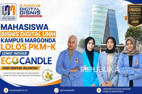 Can Used Cooking Oil Be Profitable? UNM Margonda Students Secure National PKM Funding with ECOCANDLE