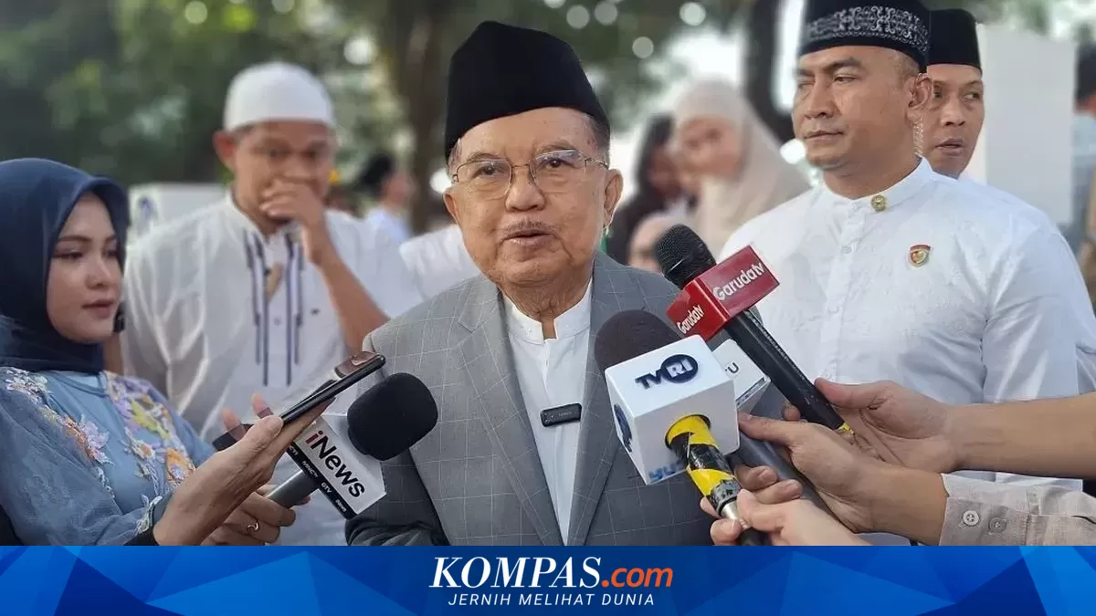 Jusuf Kalla Urges Global Unity for Gaza Rehabilitation