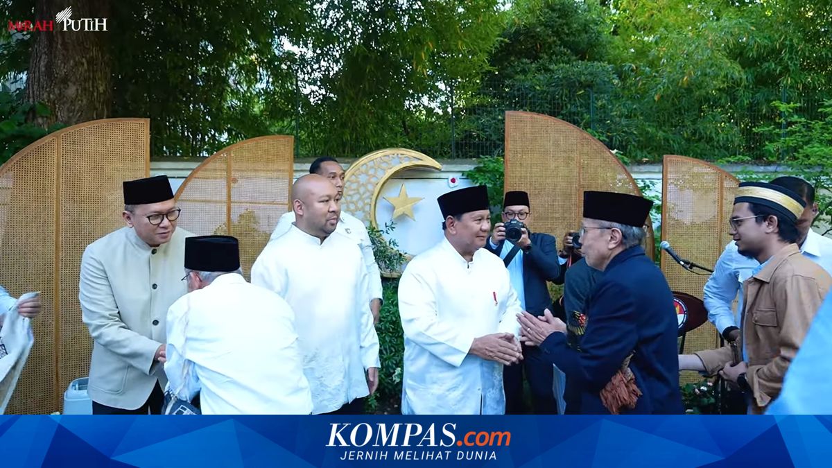 Prabowo and Didit Meet Indonesian Diaspora Following Eid al-Adha Prayer in Paris