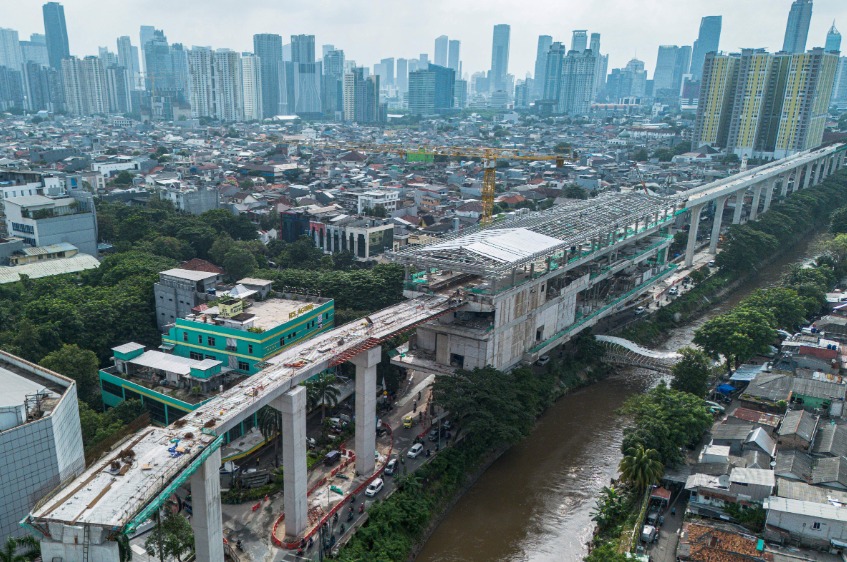 DKI Jakarta Regional House of Representatives says Velodrome-Dukuh Atas LRT extension will ease traffic congestion