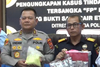 East Kalimantan Police Uncover Etomidate Vape Trafficking Network Involving Rogue AVSEC Officer