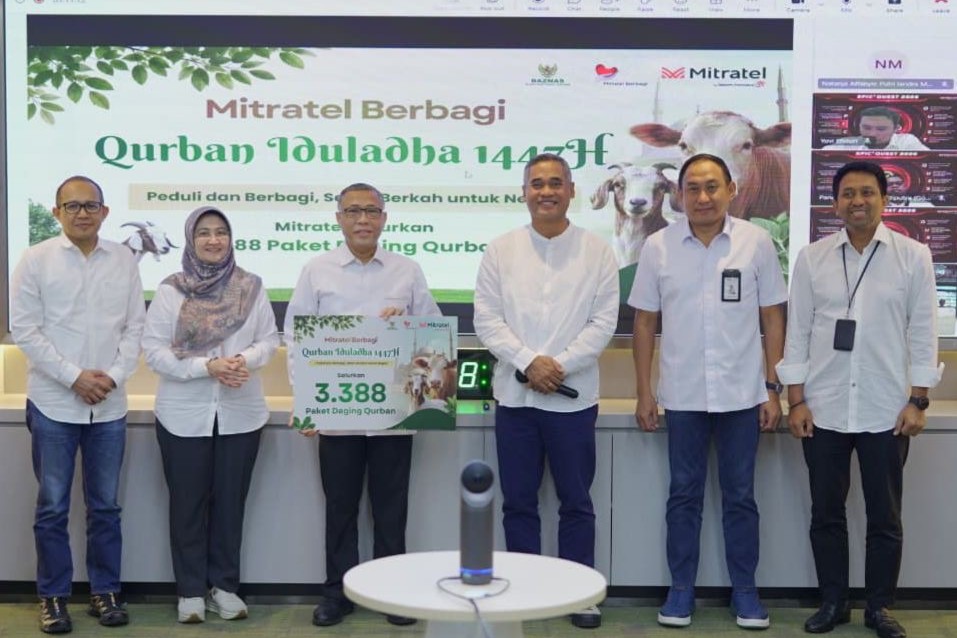 Baznas Distributes 3,388 Qurbani Meat Packages Worth Rp750 Million
