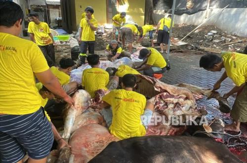 Golkar DKI Jakarta Distributes 117 Sacrificial Animals Across Five Jakarta Administrative Regions