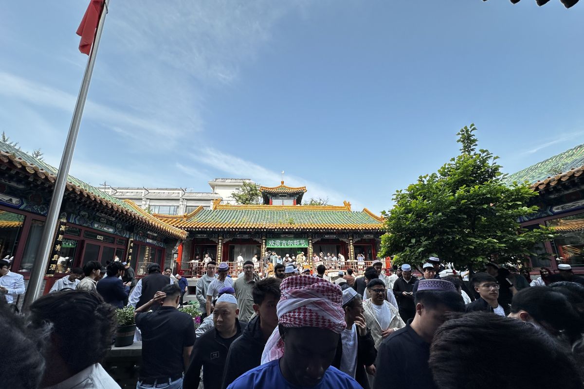 Indonesians celebrate Eid al-Adha in Beijing without animal sacrifice