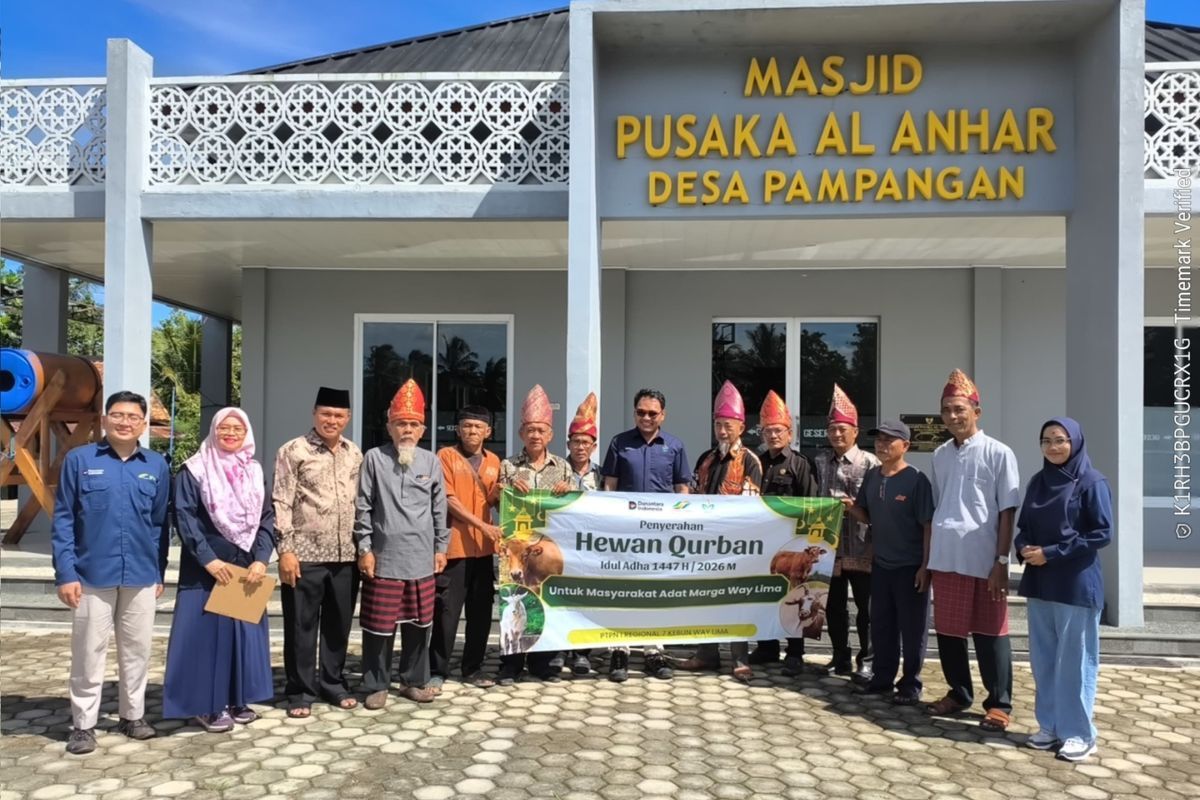 PTPN I Sacrifices 304 Animals for Eid al-Adha Across Operational Areas