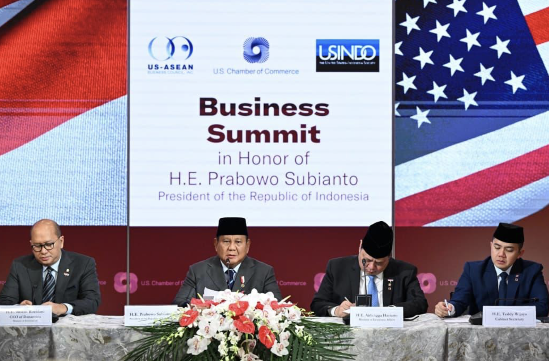 US Business Groups Warned Over Prabowo's Investment Offers: CRI