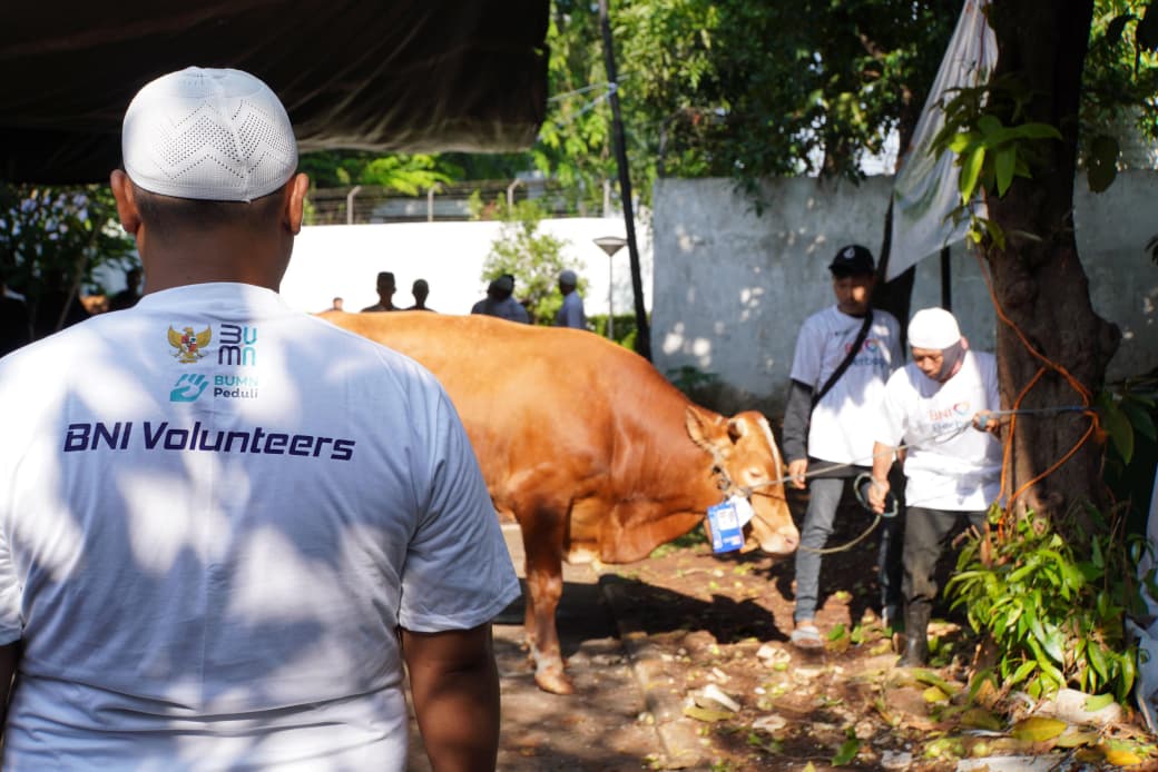 BNI Distributes 1,200 Sacrificial Animals Across Indonesian Regions