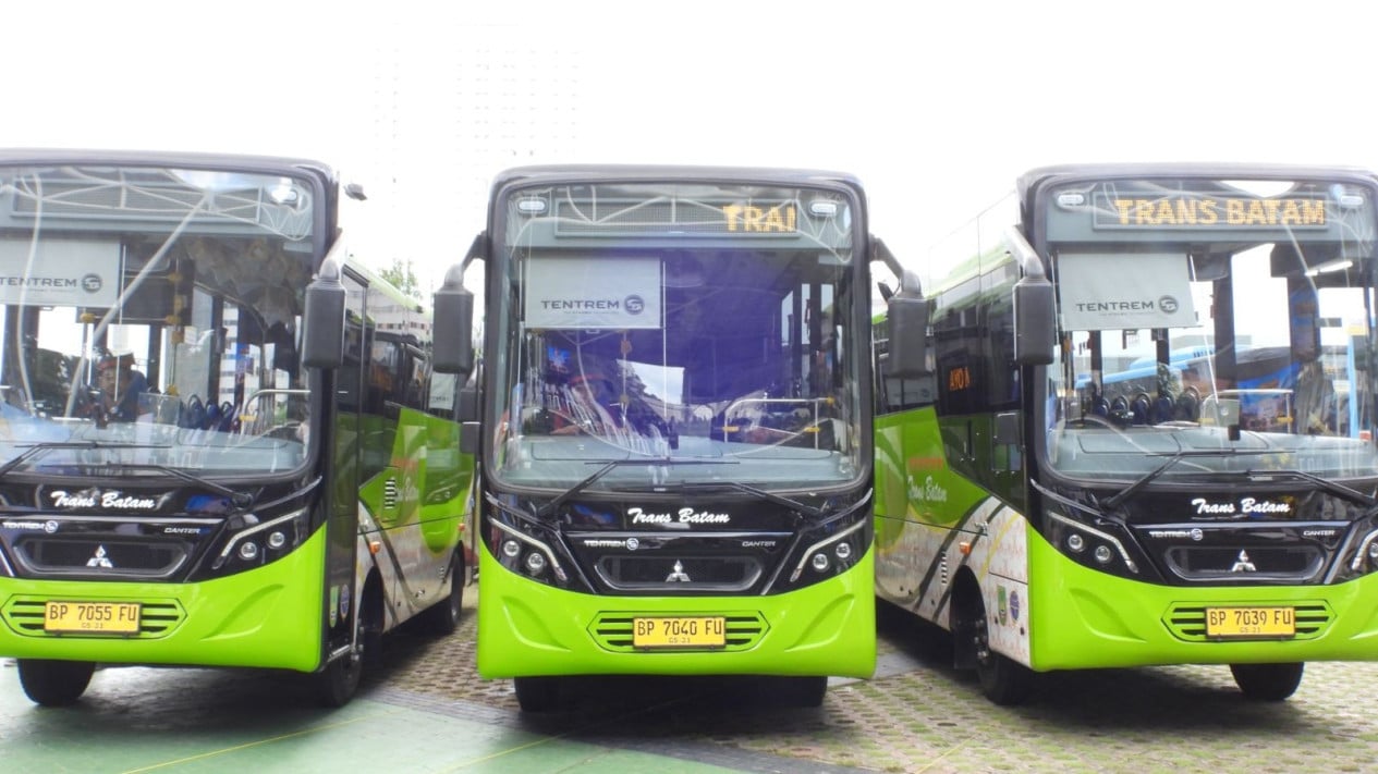 Ministry of Transport backs Buy the Service scheme with 19 new buses for Trans Batam
