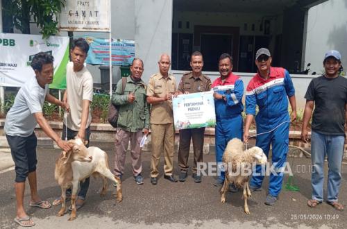 Pertagas Distributes 475 Qurban Animals to 300 Sites in Operational Areas