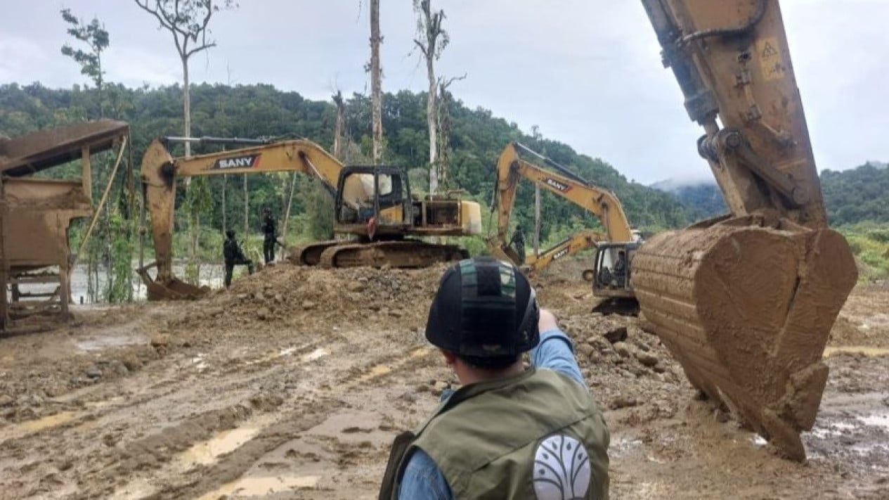 Four Chinese Nationals Named Suspects in Illegal Gold Mining Case in Nabire