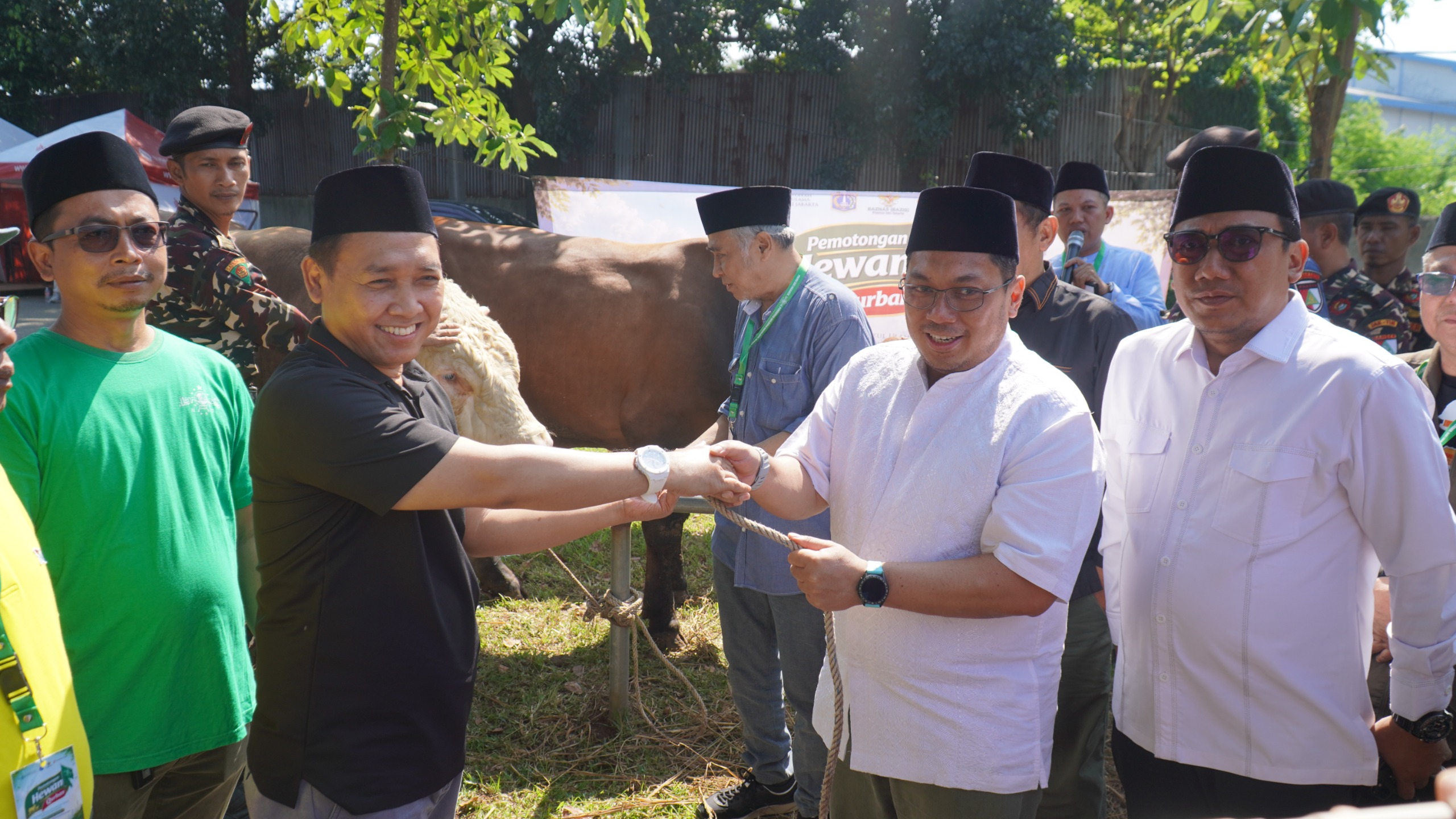 Dharma Jaya Entrusted by PWNU Jakarta for Eid al-Adha Animal Sacrifice