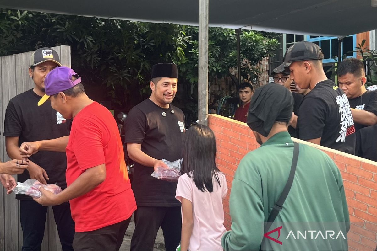 Irfan Hakim prioritises rapid distribution of thousands of sacrificial meat packages