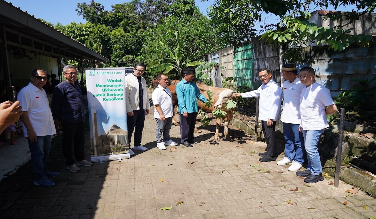 Sinar Mas Land Muslim Foundation Distributes 482 Sacrificial Animals for Eid al-Adha 1447 AH