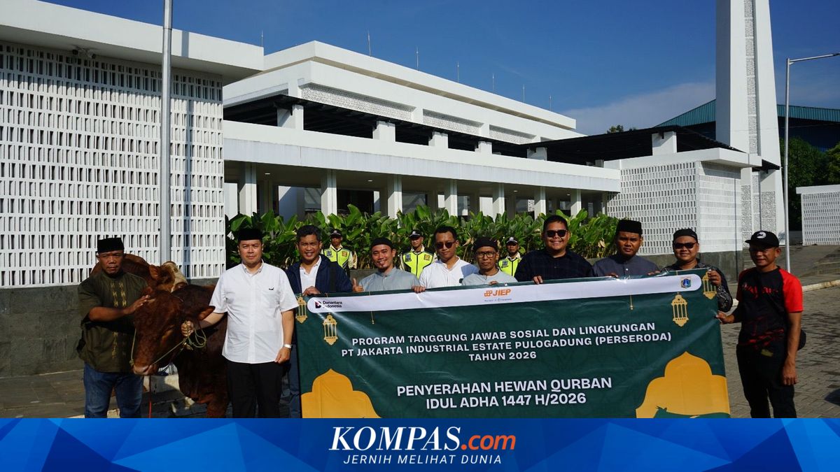 Eid al-Adha: PT JIEP Distributes 34 Sacrificial Cows to Communities