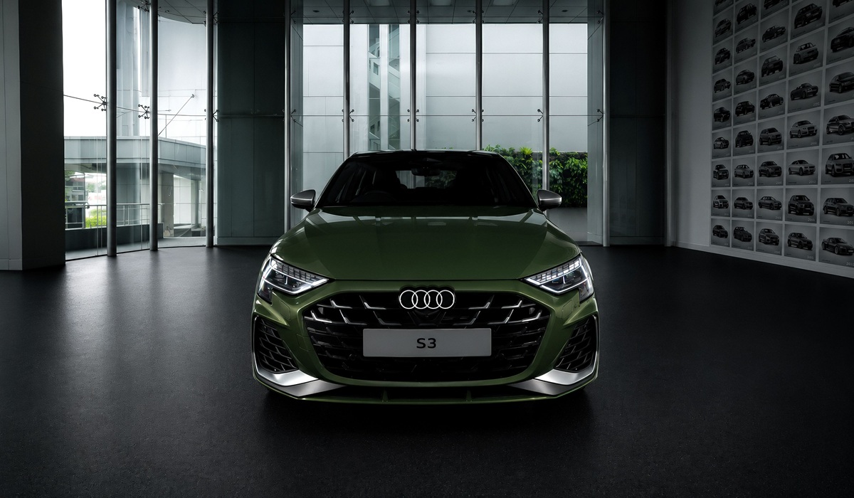 Audi Indonesia Launches New S3 Verve Edition: 333 HP Performance in DistrictGreen