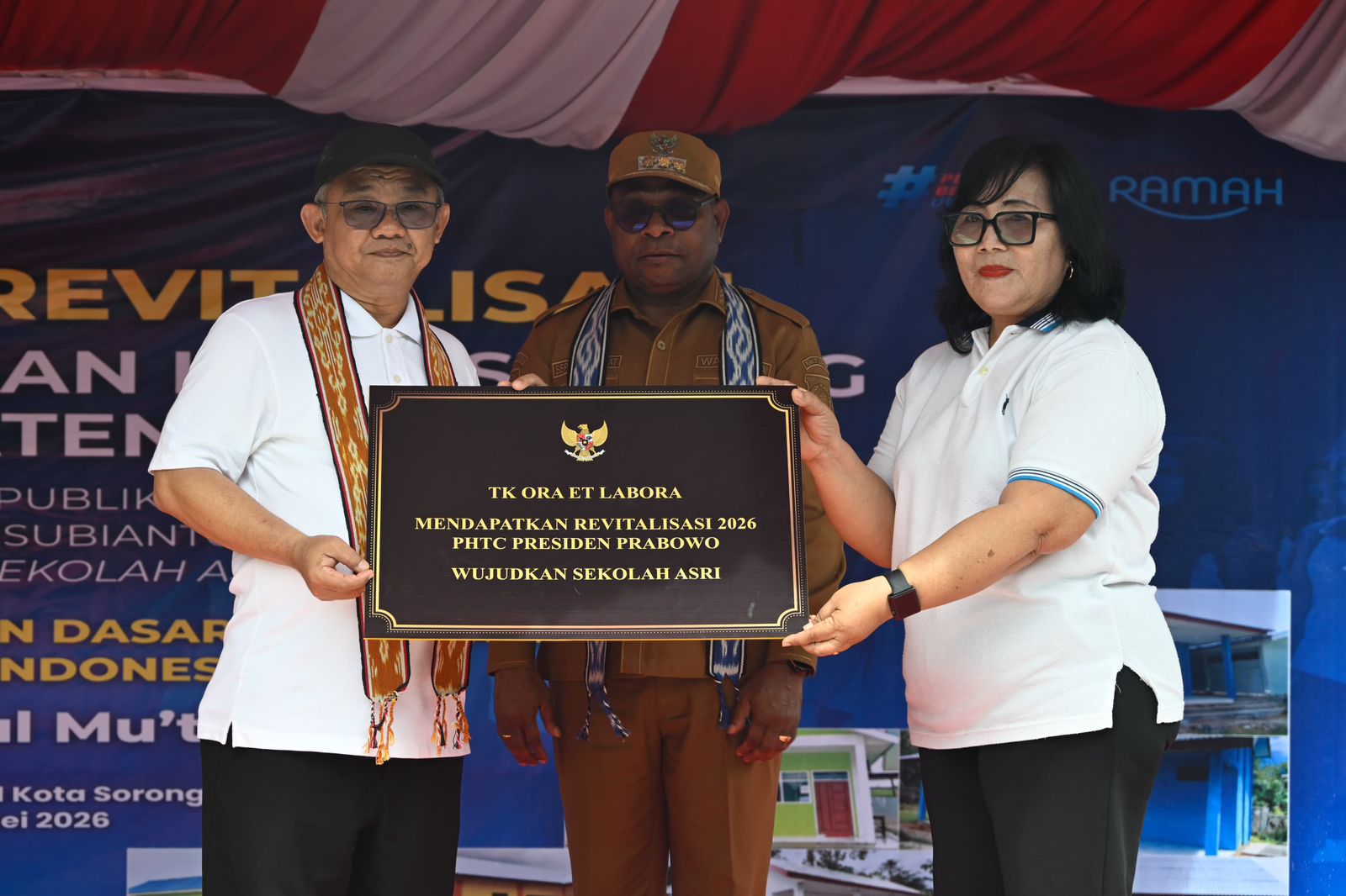 Driving Education Equity to Papua, Education Minister Launches School Revitalisation in Sorong