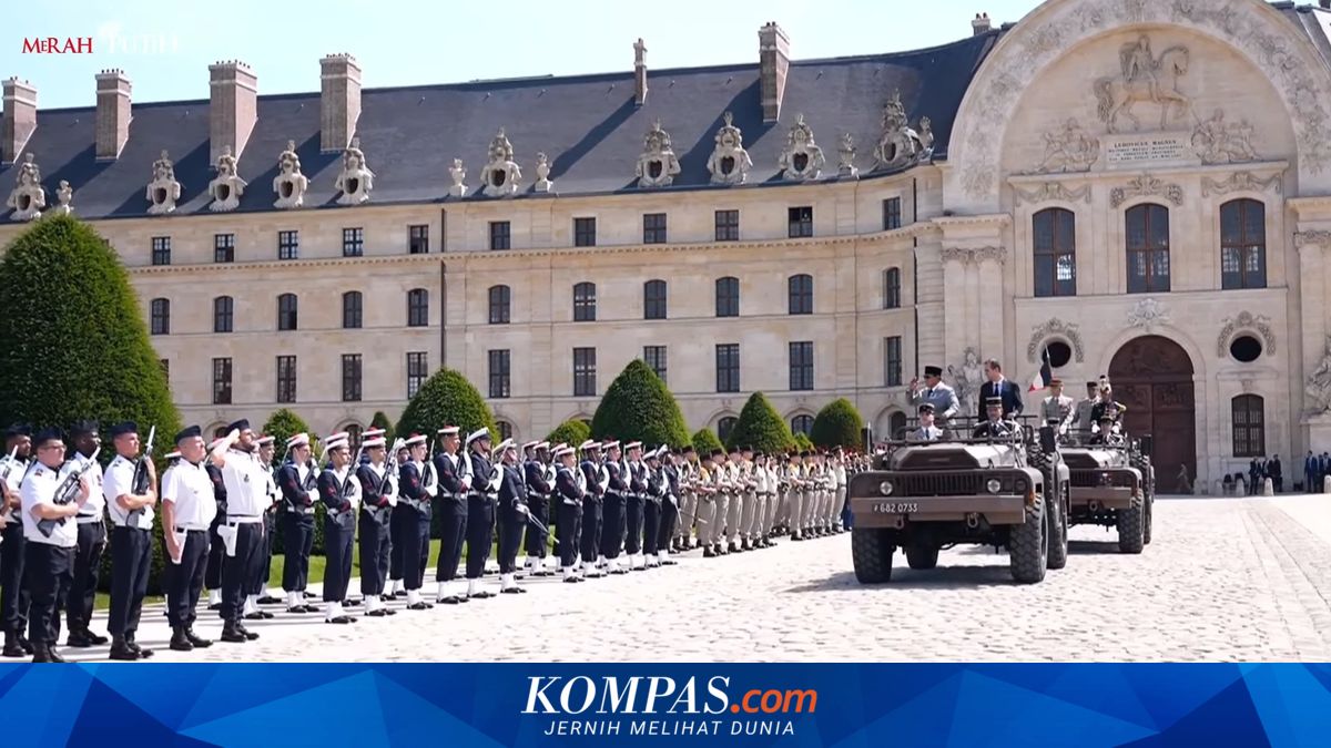Prabowo Recalls Youthful Les Invalides Visits, Now Receives Grand Welcome in Paris