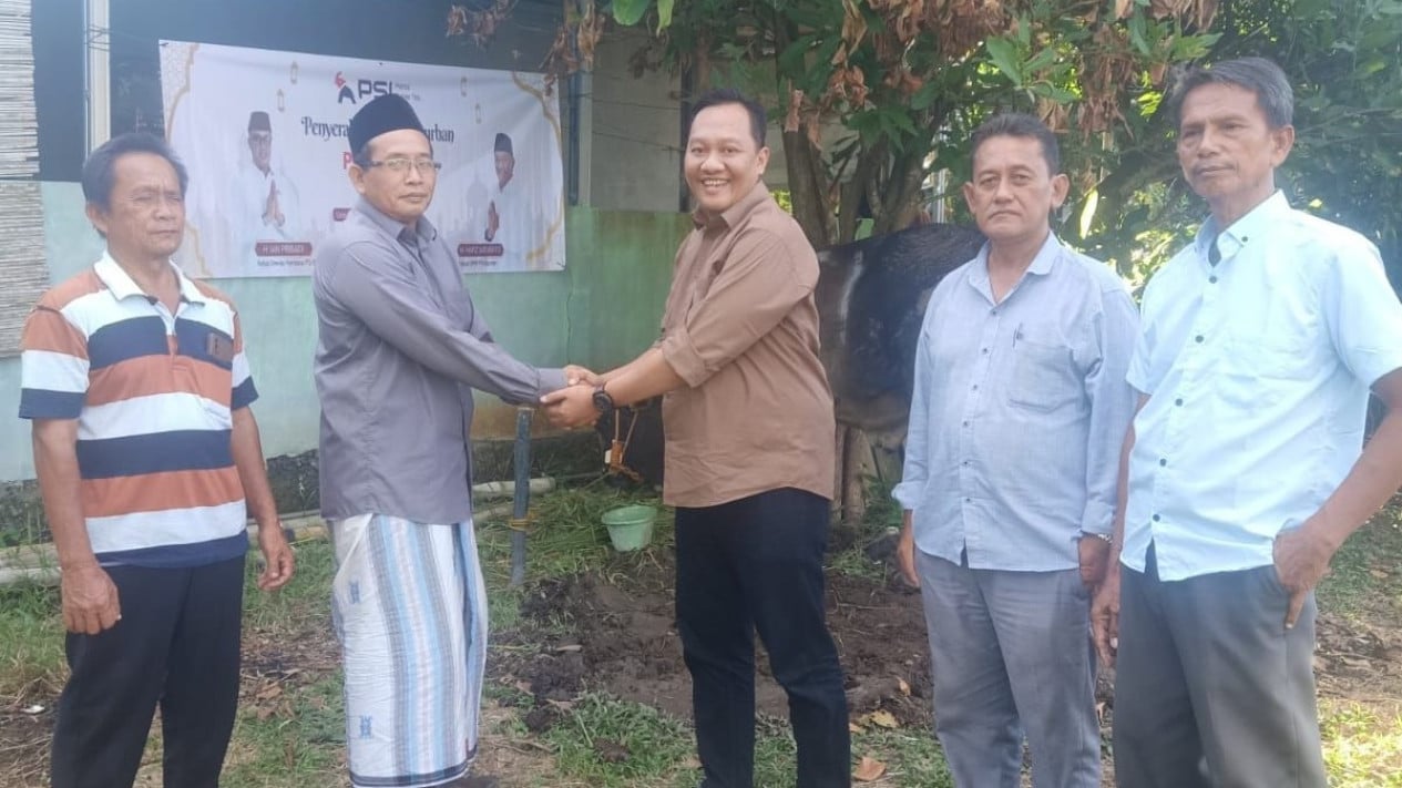 PSI Banten Strengthens Community Ties Through Sacrificial Animal Distribution