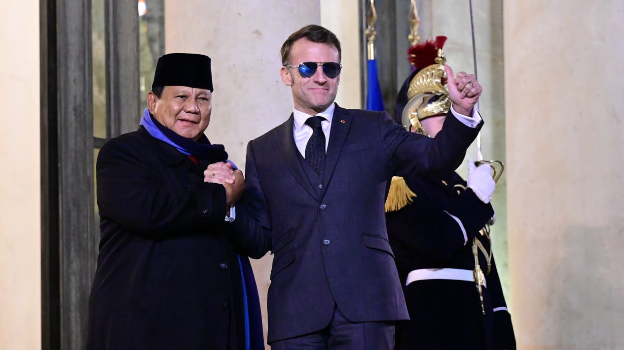 Prabowo to Discuss Defence and Energy Cooperation with Macron