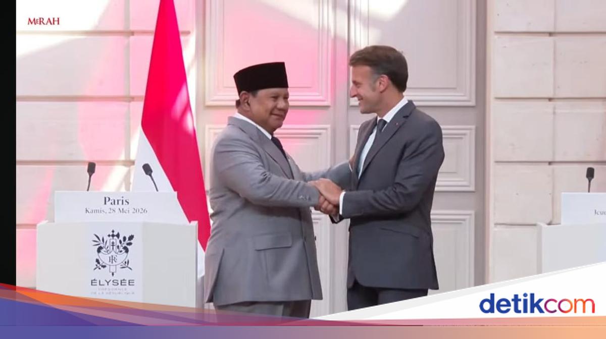 Prabowo Instructs Indonesian Schools to Teach French in Macron's Presence