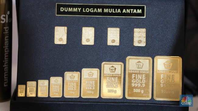 Antam Logam Mulia Gold Prices Surge by Rp20,000 Today