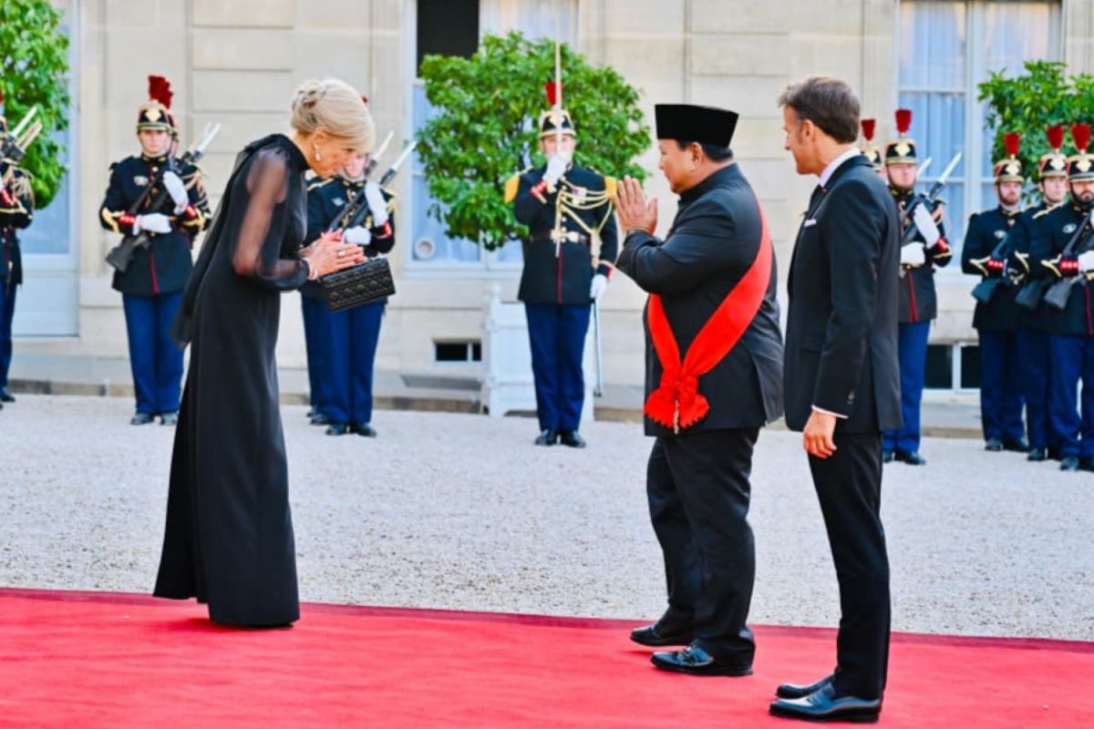 Prabowo attends state banquet hosted by Macron at Elysee Palace