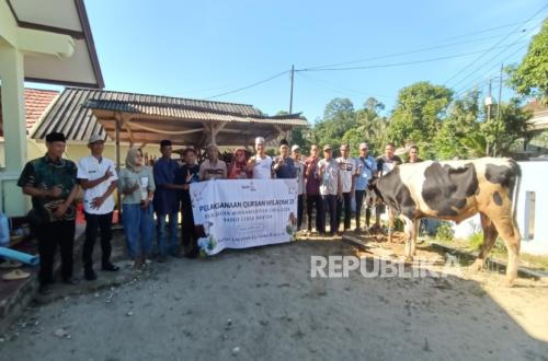 LazisMu Bintaro Spreads Eid al-Adha Joy Through Sacrifice in Lebak