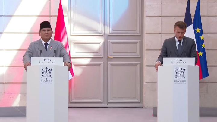  France's Macron Calls Indonesia an Important Indo-Pacific Partner