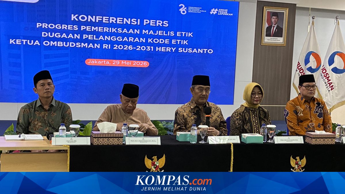 Ethics Panel Completes Interviews, Awaits Written Statement from Former Ombudsman Hery Susanto