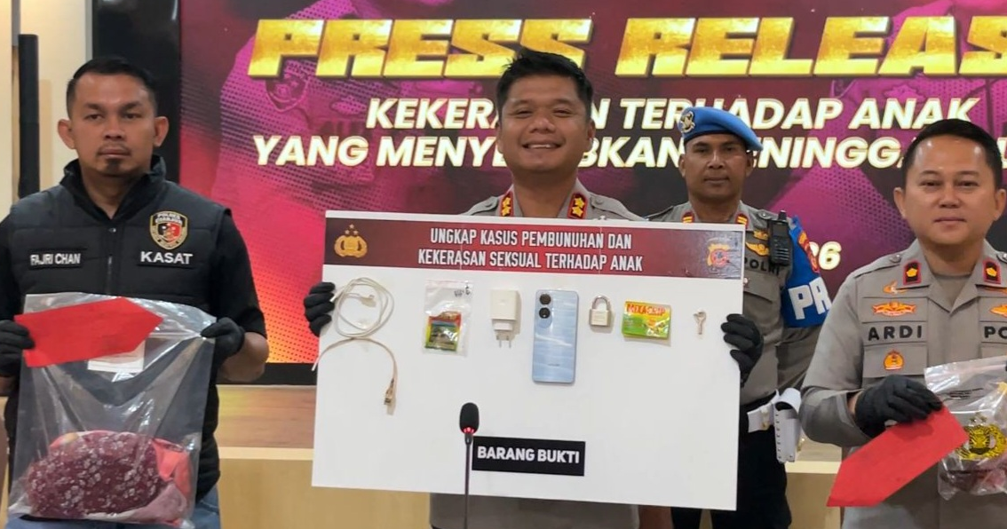 Stepfather in Cianjur Suspected of Killing Stepdaughter, Faces Up to 20 Years in Prison