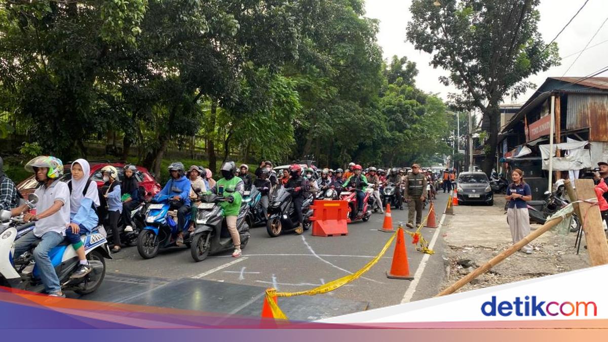 Partial Lane Closures During Lenteng Agung Road Repair Tonight