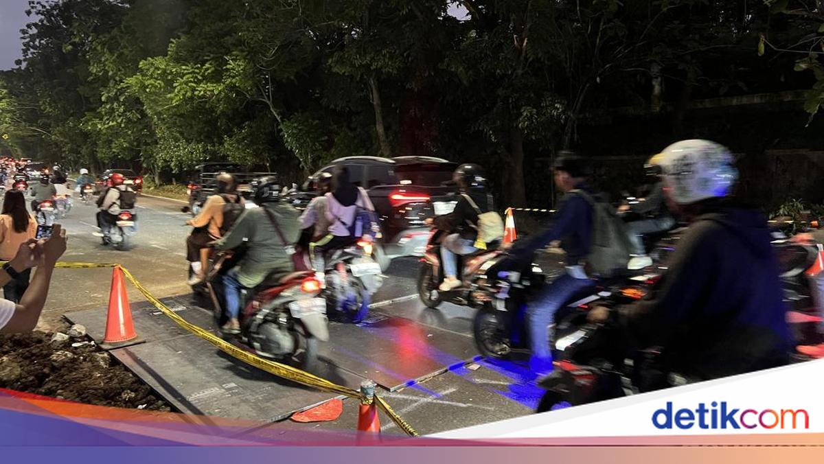 Sunken Road Now Passable, Traffic Flowing Smoothly on Lenteng Agung Street