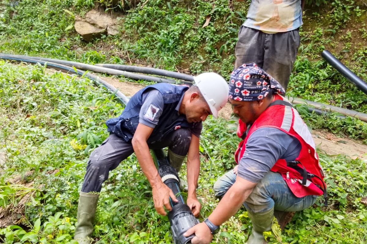 PMI accelerates pipeline project to address post-disaster water crisis in Aceh