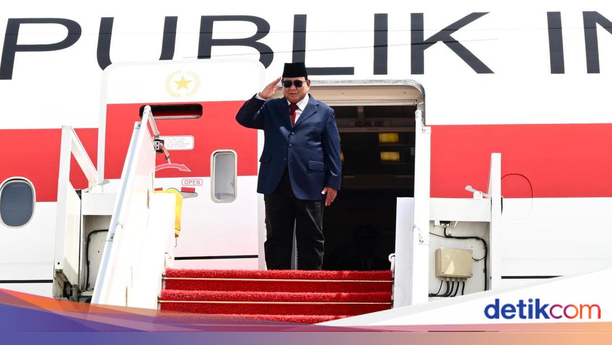 Prabowo Subianto Departs Paris After State Visit, Returns to Indonesia