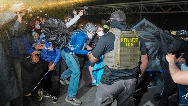 ICE Hunger Strike Protests Spark Unavoidable Clashes