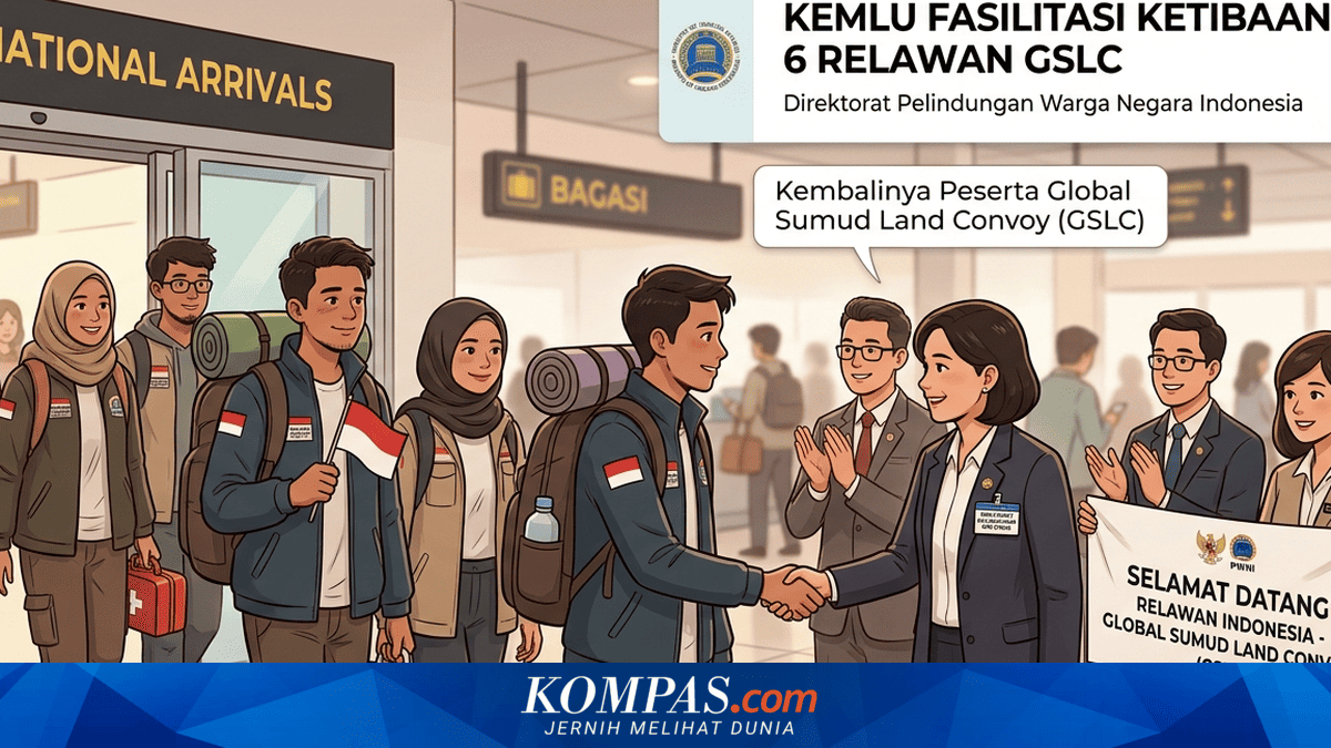 Indonesian Foreign Ministry facilitates the arrival of six GSLC volunteers