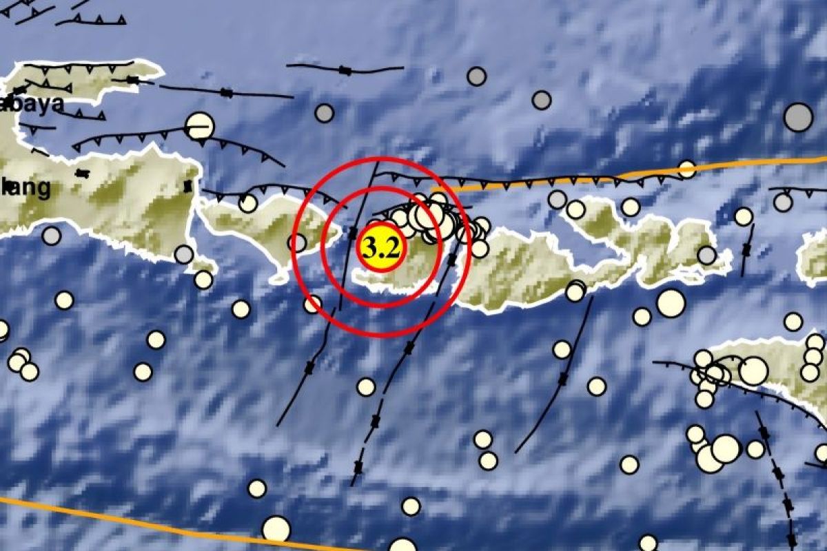 BMKG: Kendari City Struck by Inland Earthquake on Friday Night
