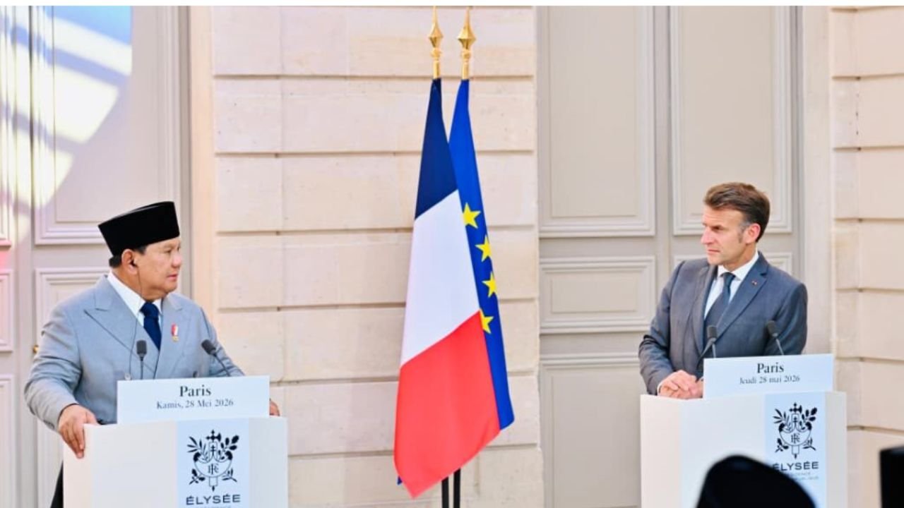 Prabowo Pushes for Indonesia-France Strategic Partnership, Discusses Middle East Peace